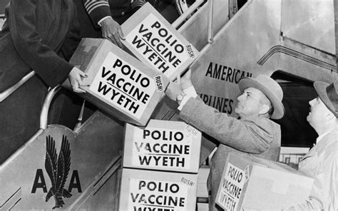 polio vaccines 1950s